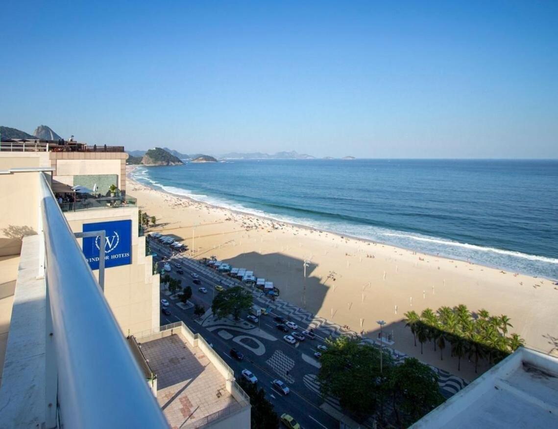 Flat Praia De Copacabana - Pe Na Areia Rio de Janeiro Exterior foto